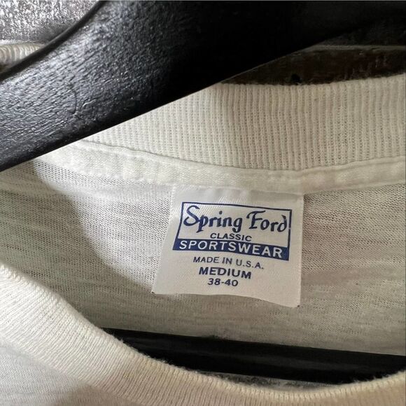 Vintage 1987 U2 The Joshua Tree Single Stitch T Shirt USA Medium - Picture 5 of 5